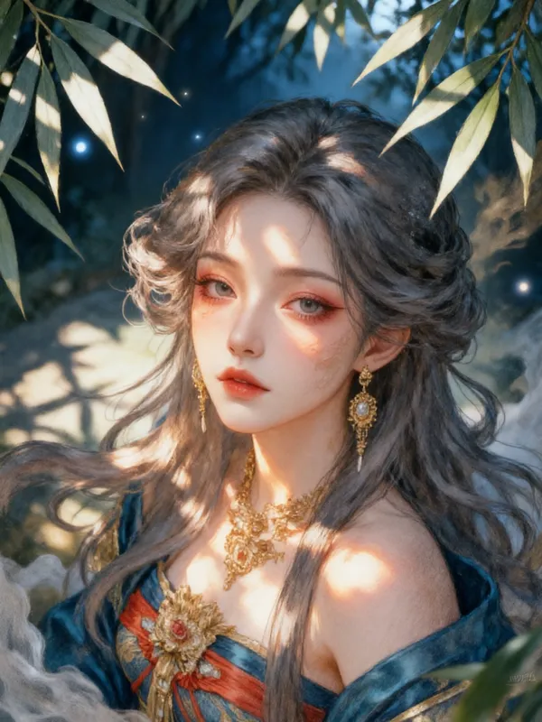 ✨ 朦胧春日，CG风人物 - C作品