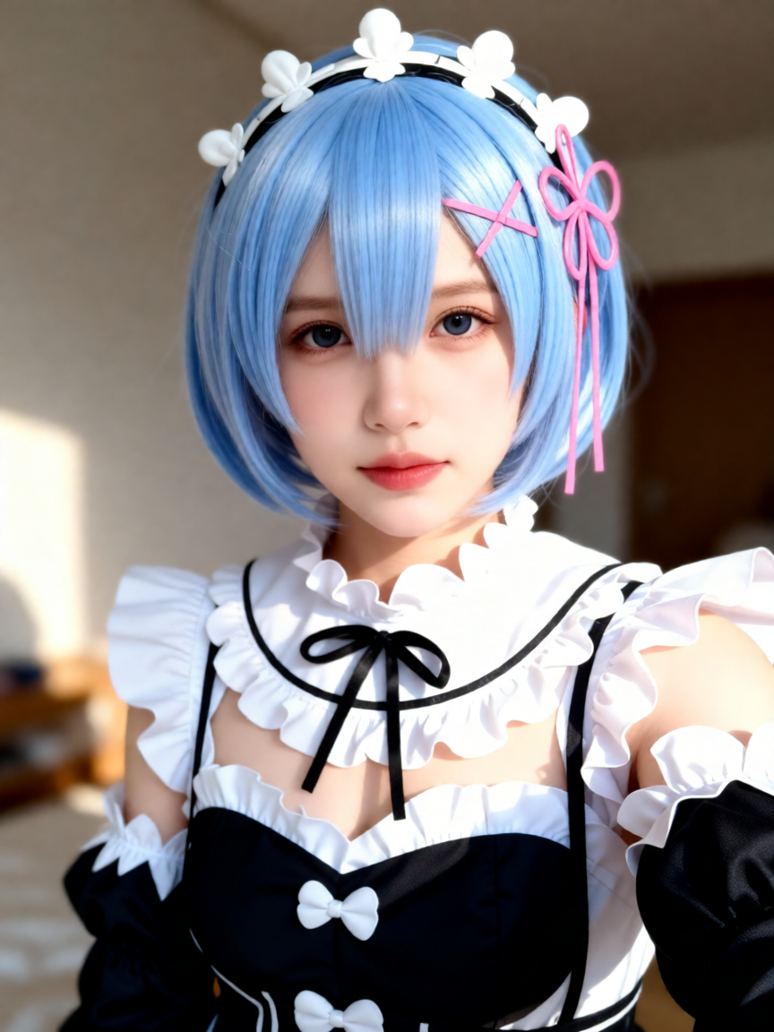 蕾姆cosplay - 作品图1