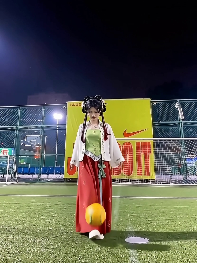 足球倒挂金钩⚽动作模仿 - 作品图1