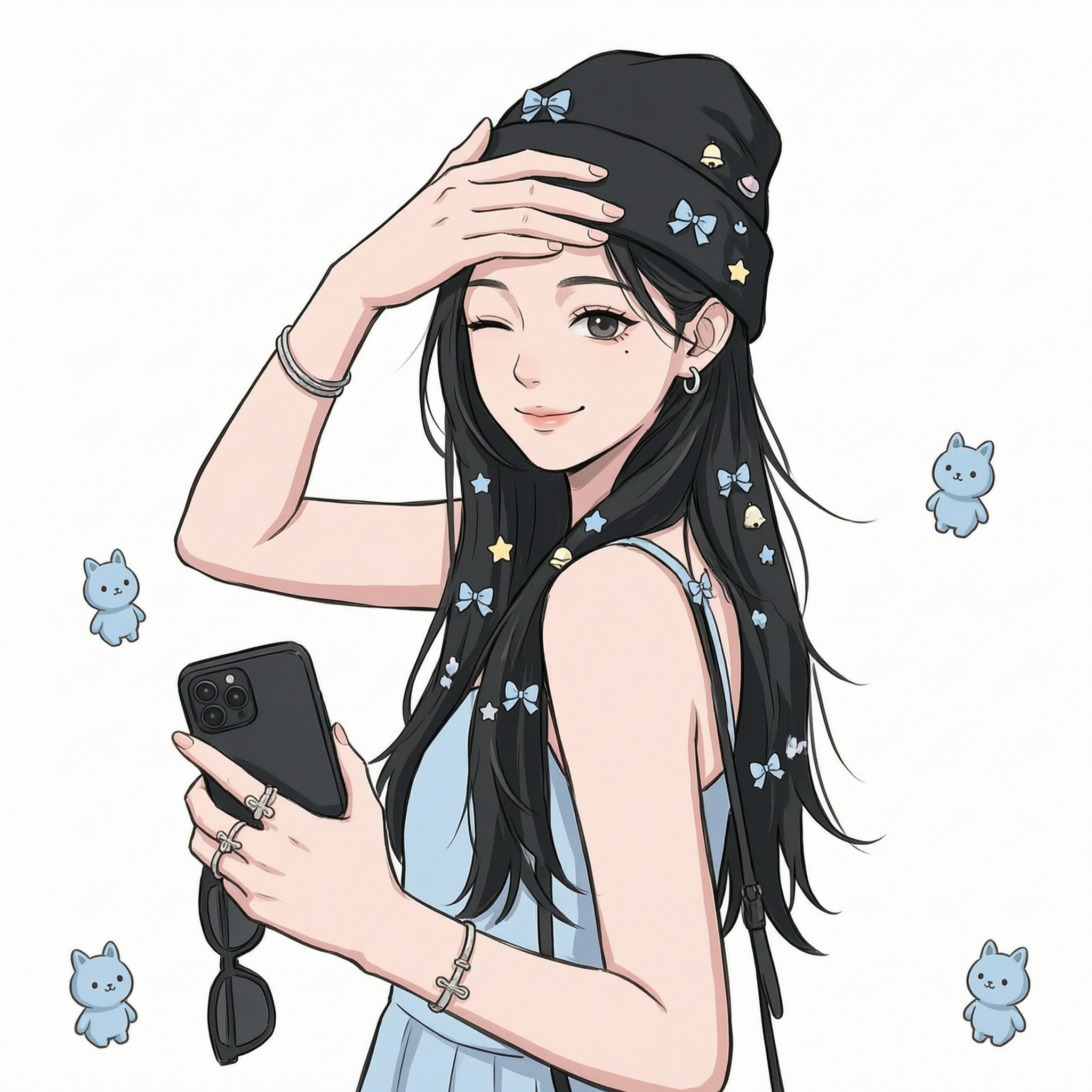 一键制作你的专属二次元漫画头像 - 作品图1