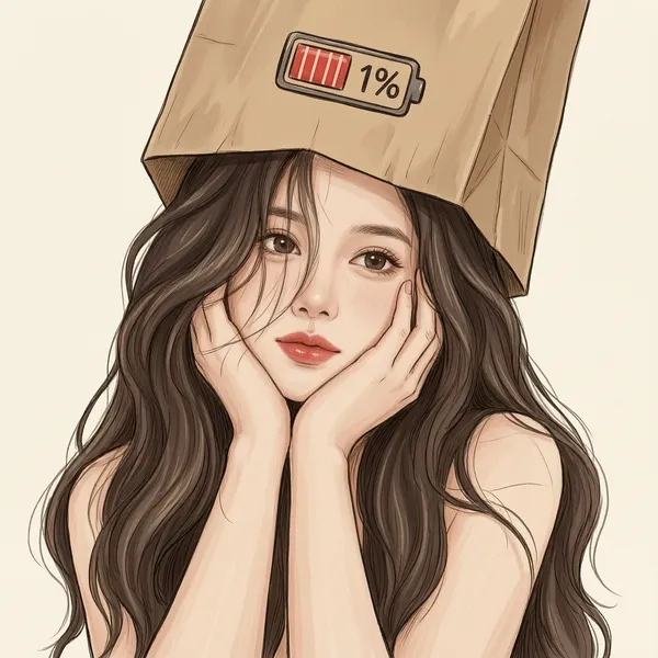 趣味纸袋帽|替换一张人物照做同款 - 主图(AI艺术作品)