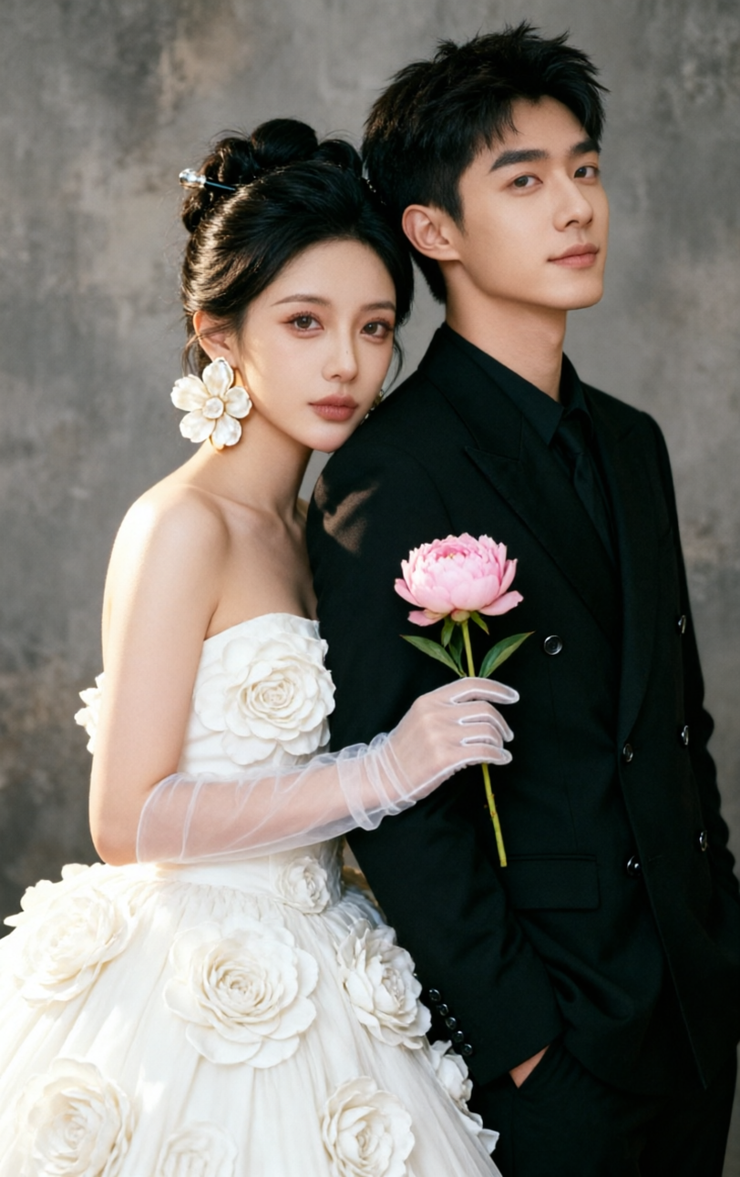 💍经典赫本｜复古高级感｜情侣写真✨ - 作品图1