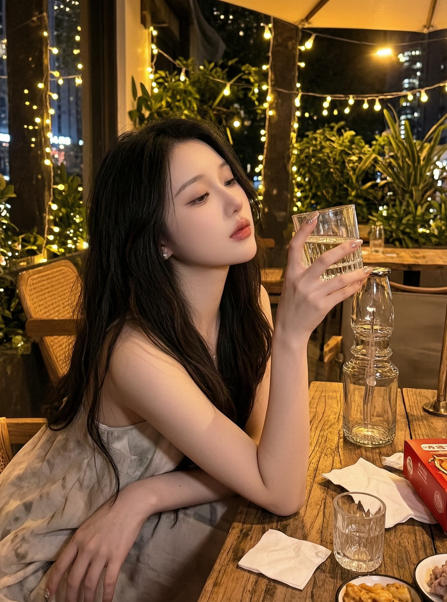夏夜微醺慢镜头 | 替换照片做同款 - 作品图1