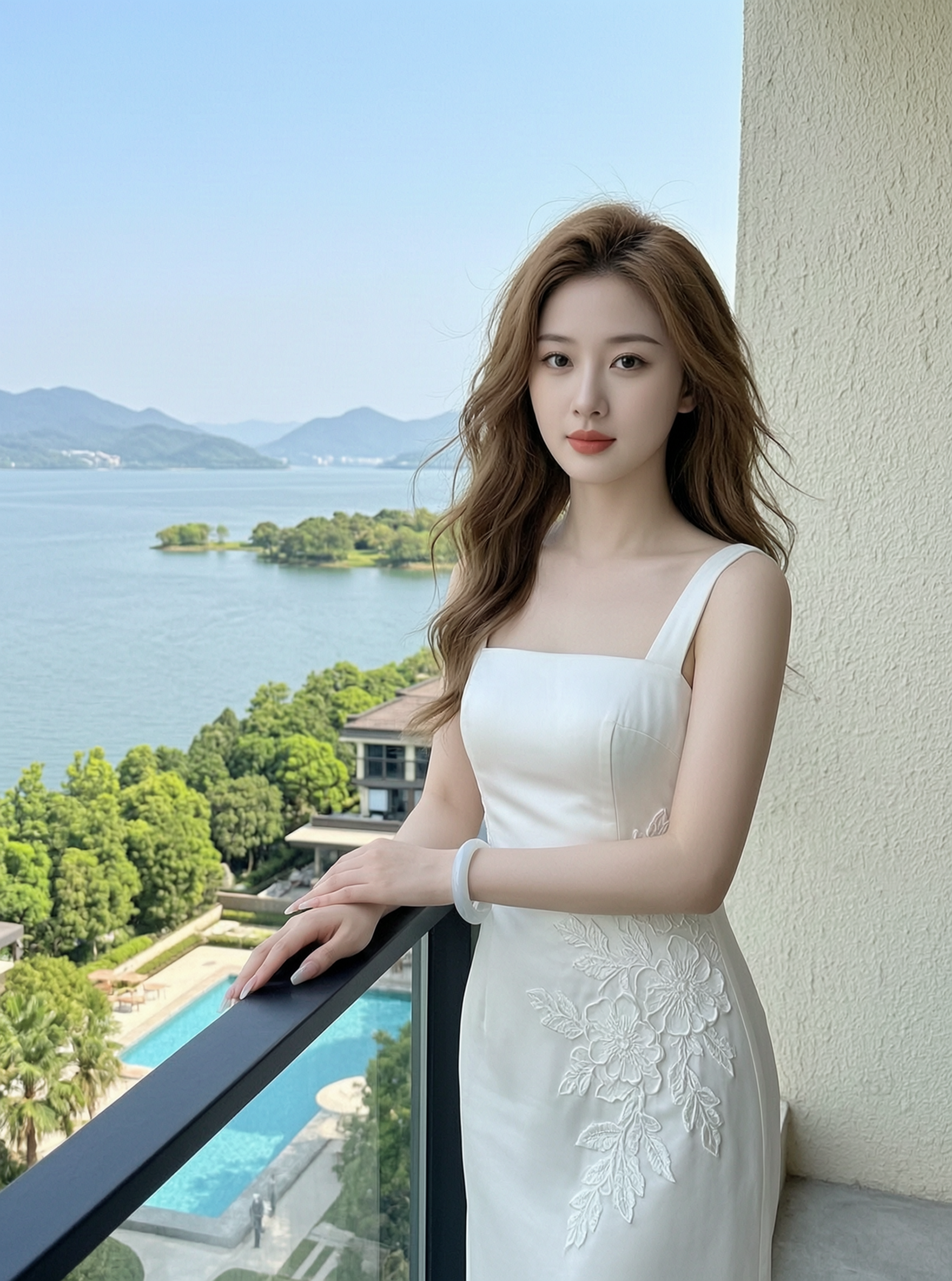 纯欲氛围感写真｜上传女生照片做同款 - 作品图1
