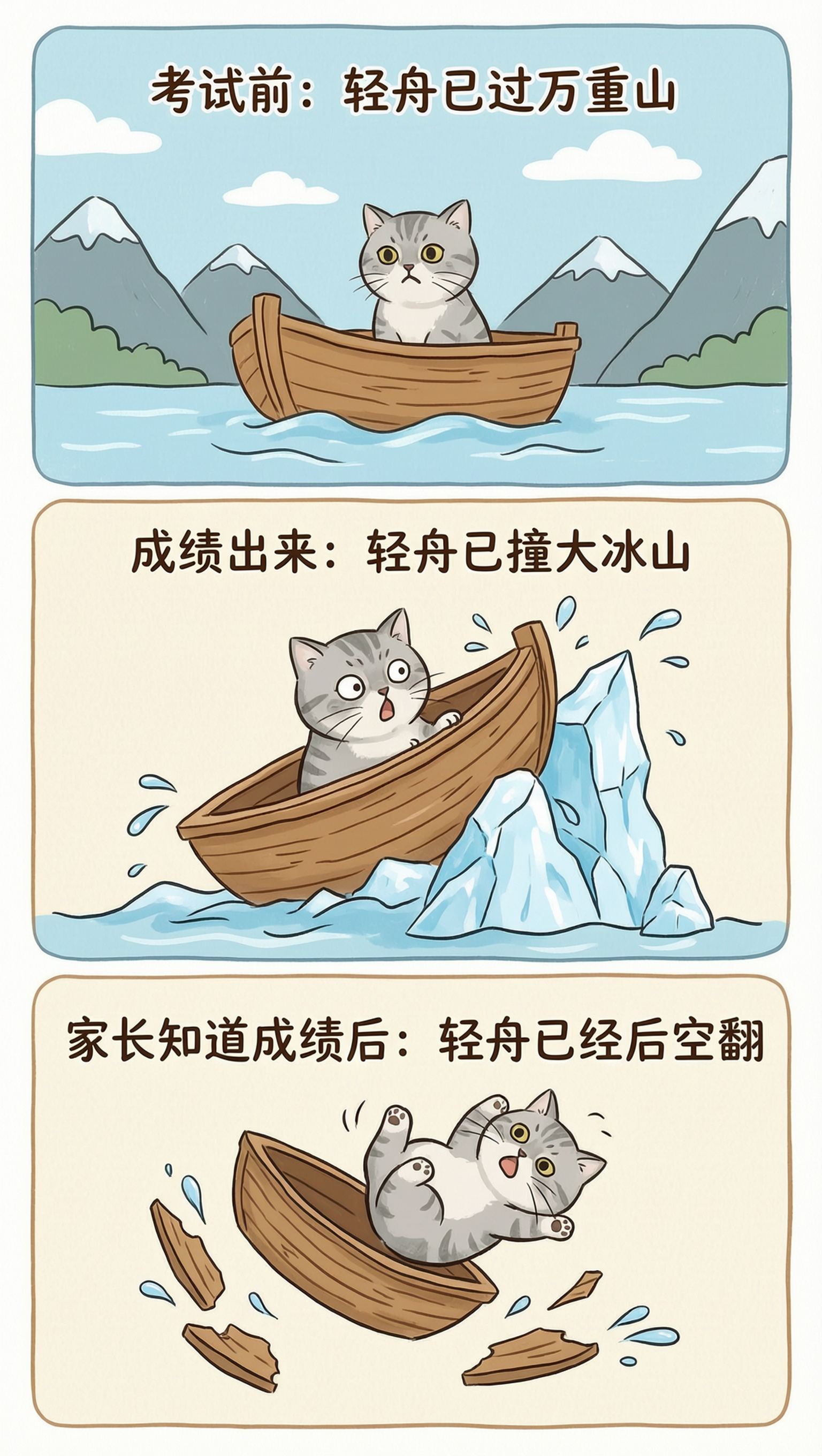 考试周快来了！祝大家考的都会写的都对！ - 作品图3