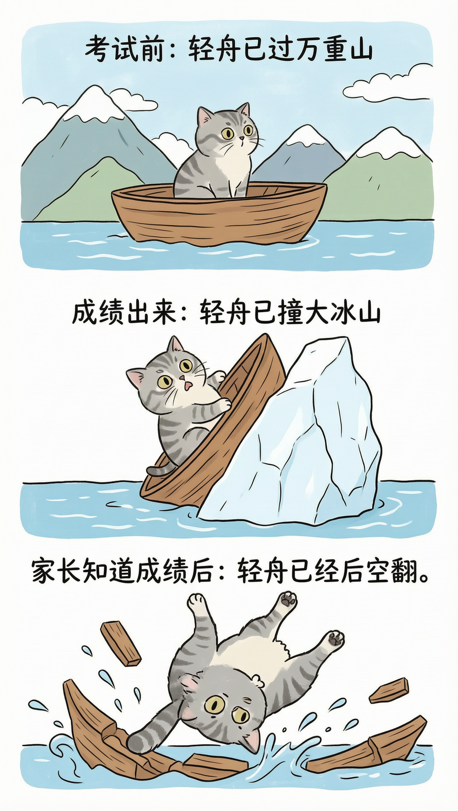 考试周快来了！祝大家考的都会写的都对！ - 作品图2