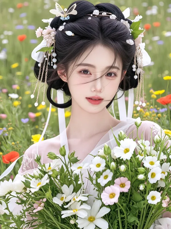 仙气十足古风甜妹|上传女生照片一健同款 - C作品