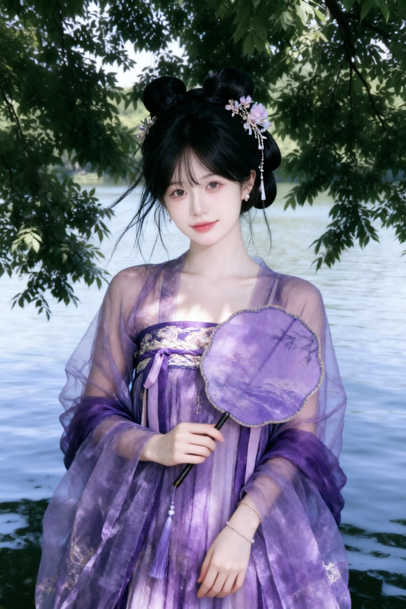 汉服写真|导入女生照片get - 作品图1