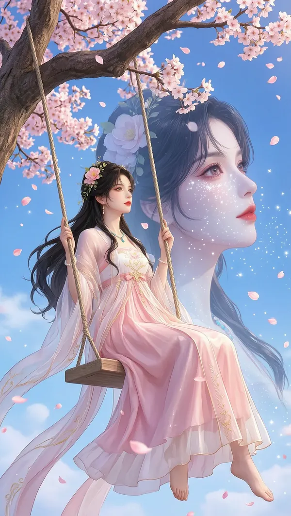唯美二次元|替换照片的同款 - 主图（AI艺术作品）