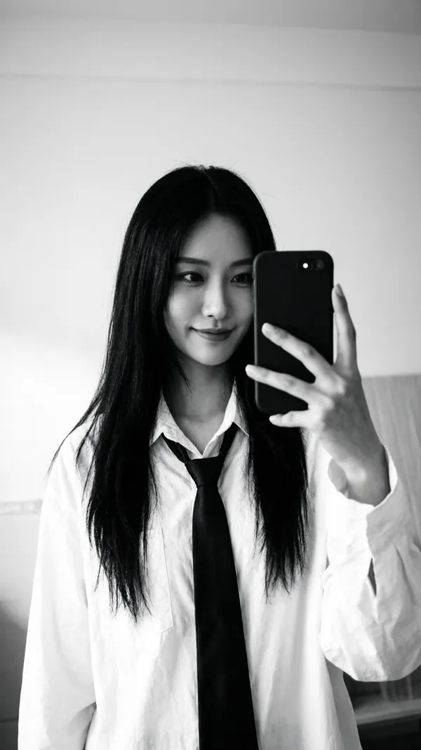 简约酷飒的氛围感大片｜一键生成同款 - 主图（AI艺术作品）