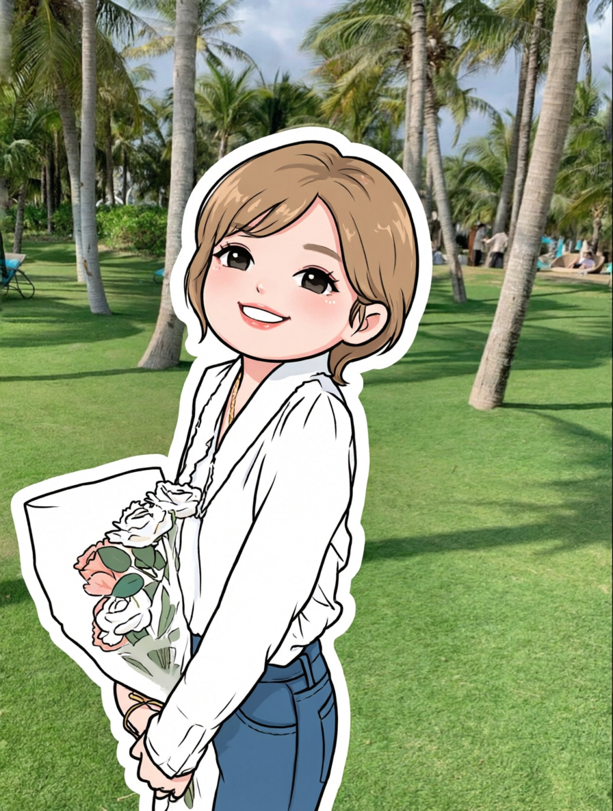 热门玩法🔥可爱漫画贴纸风 - 作品图1