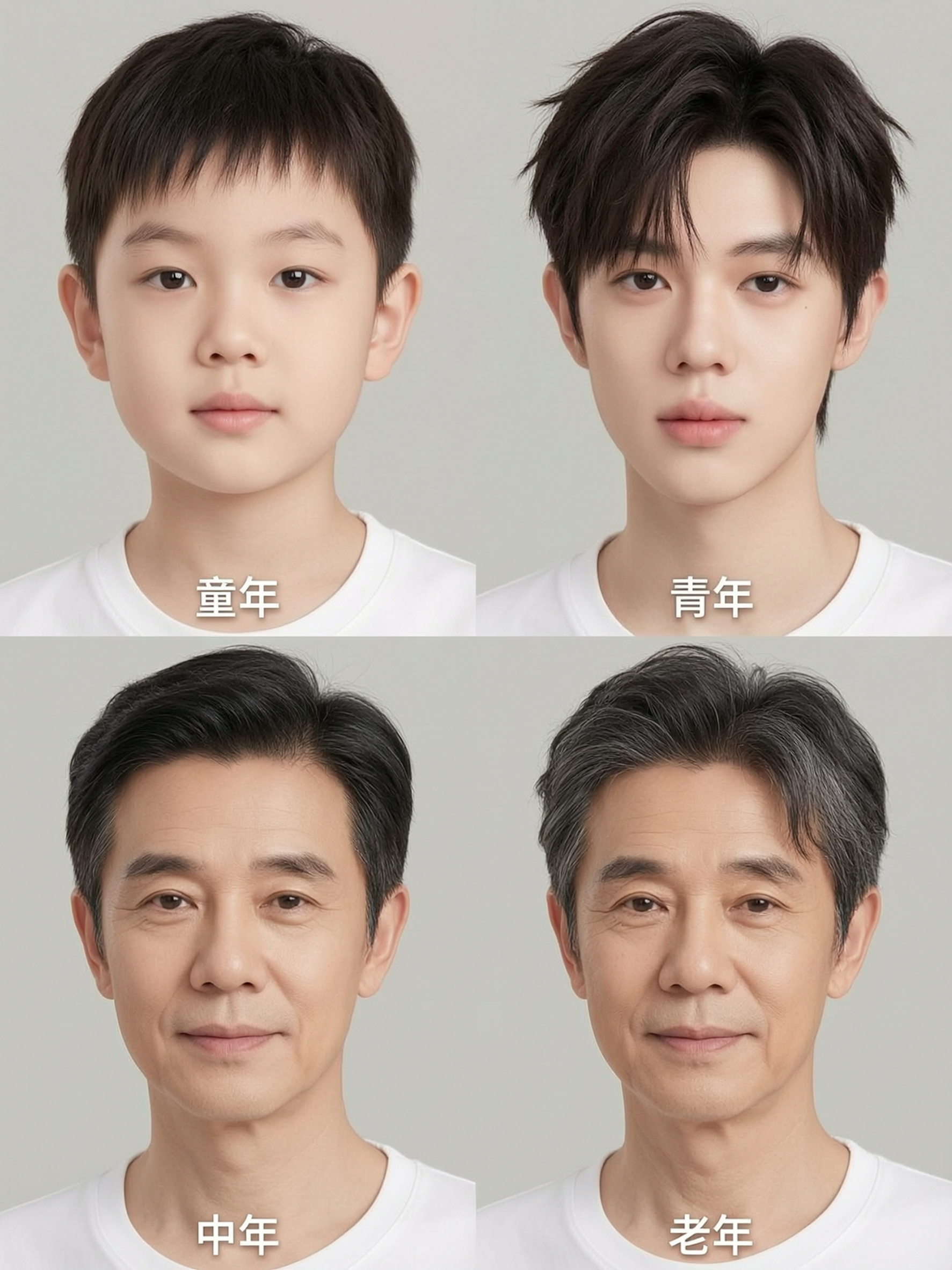 超🔥年龄变化四格 - 作品图1
