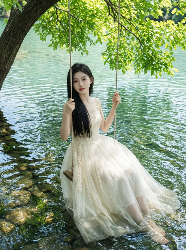夏日秋千✨女生写真做同款 - C作品