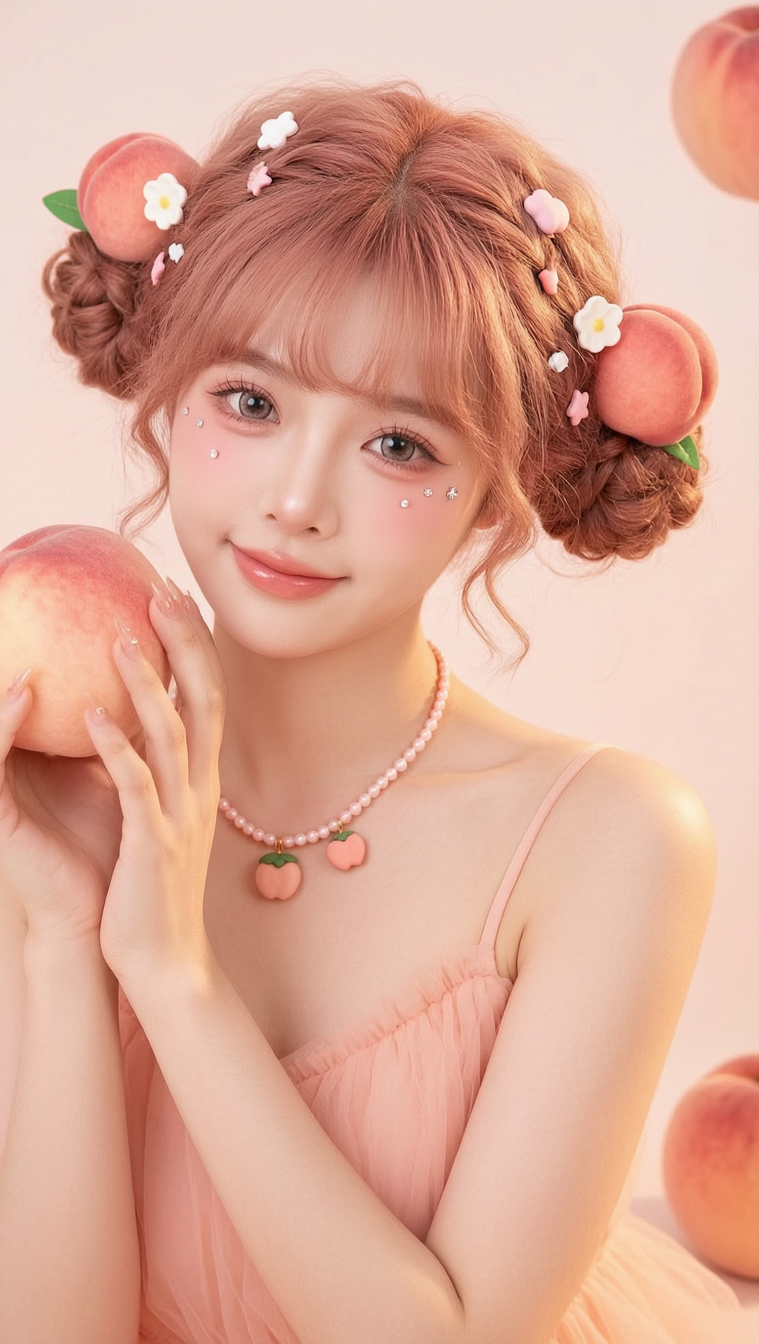 🍑 桃气少女申请出战｜传照片生同款 - 作品图1