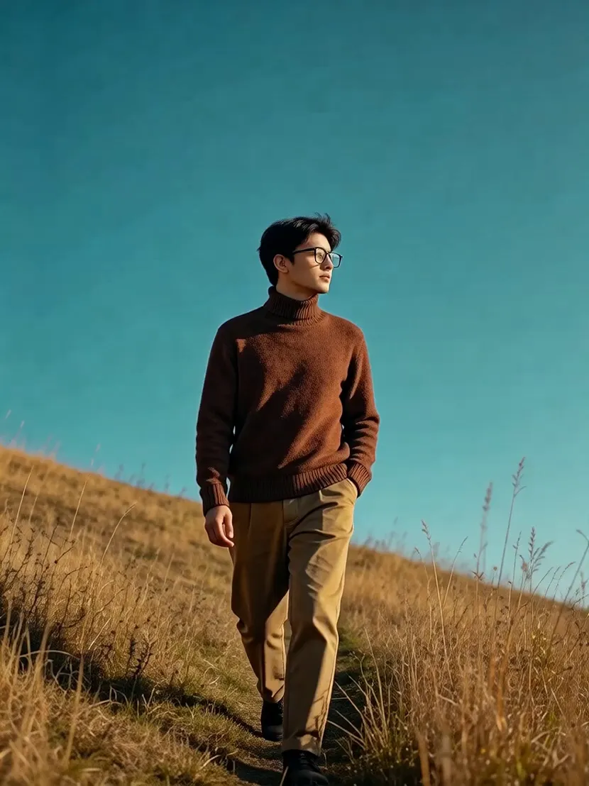 ☀️💙对口型|《中年序章》,不慌不忙 - 作品图1