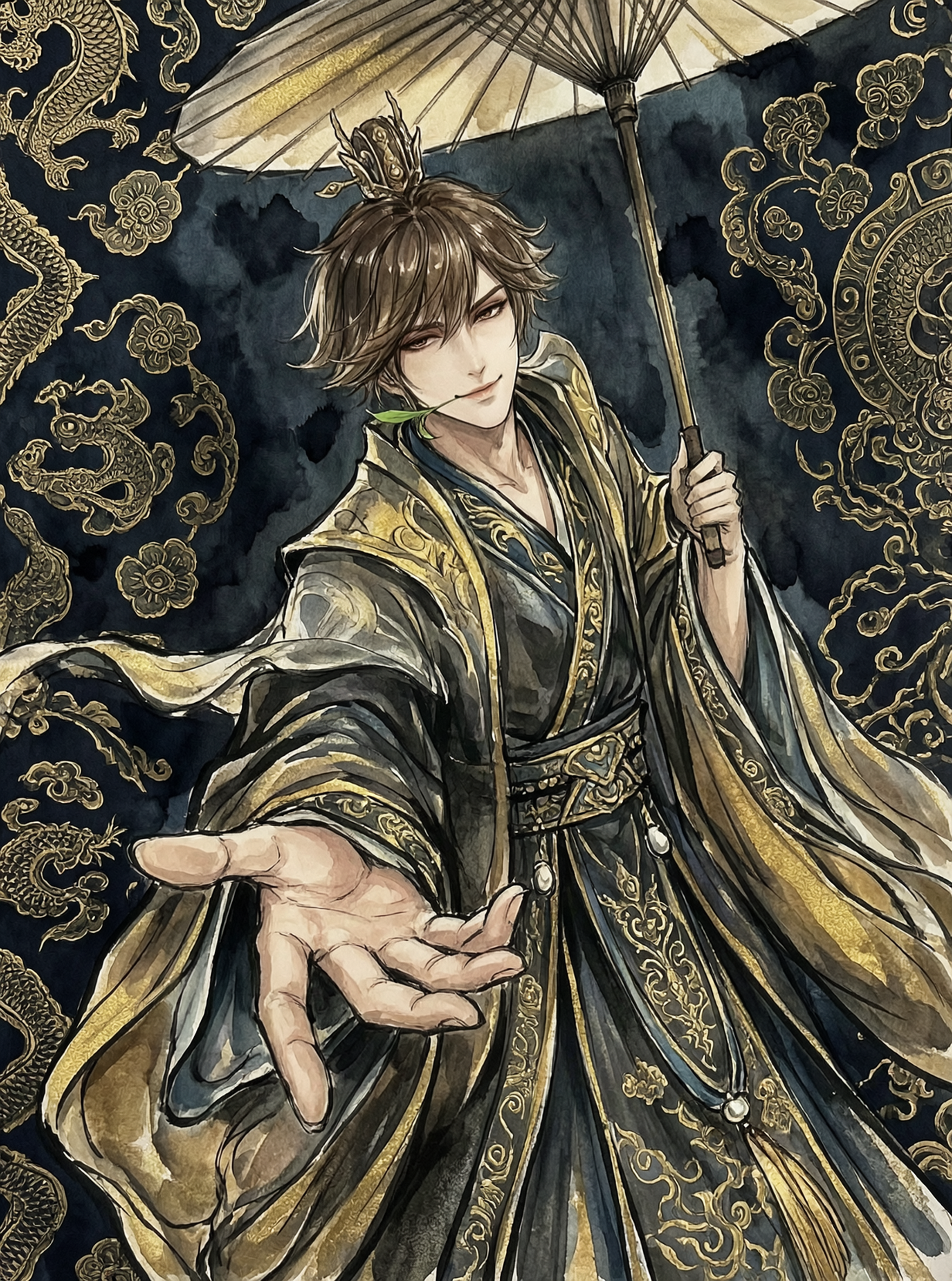 国风水墨风,解锁王者本命大片 - 作品图1
