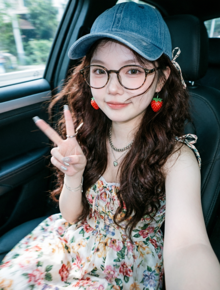 春日甜美女神写真 - 作品图1