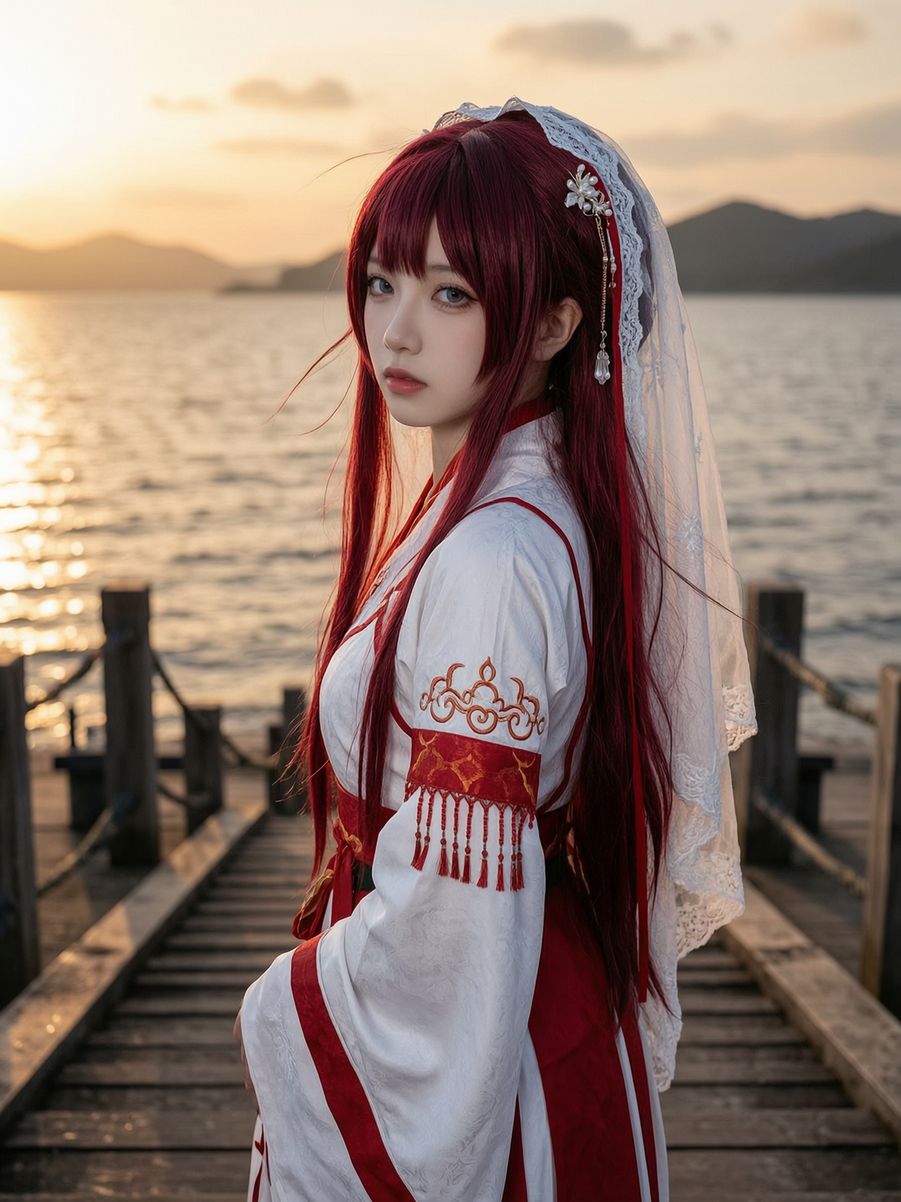 古风cos写真破碎感 - 作品图1