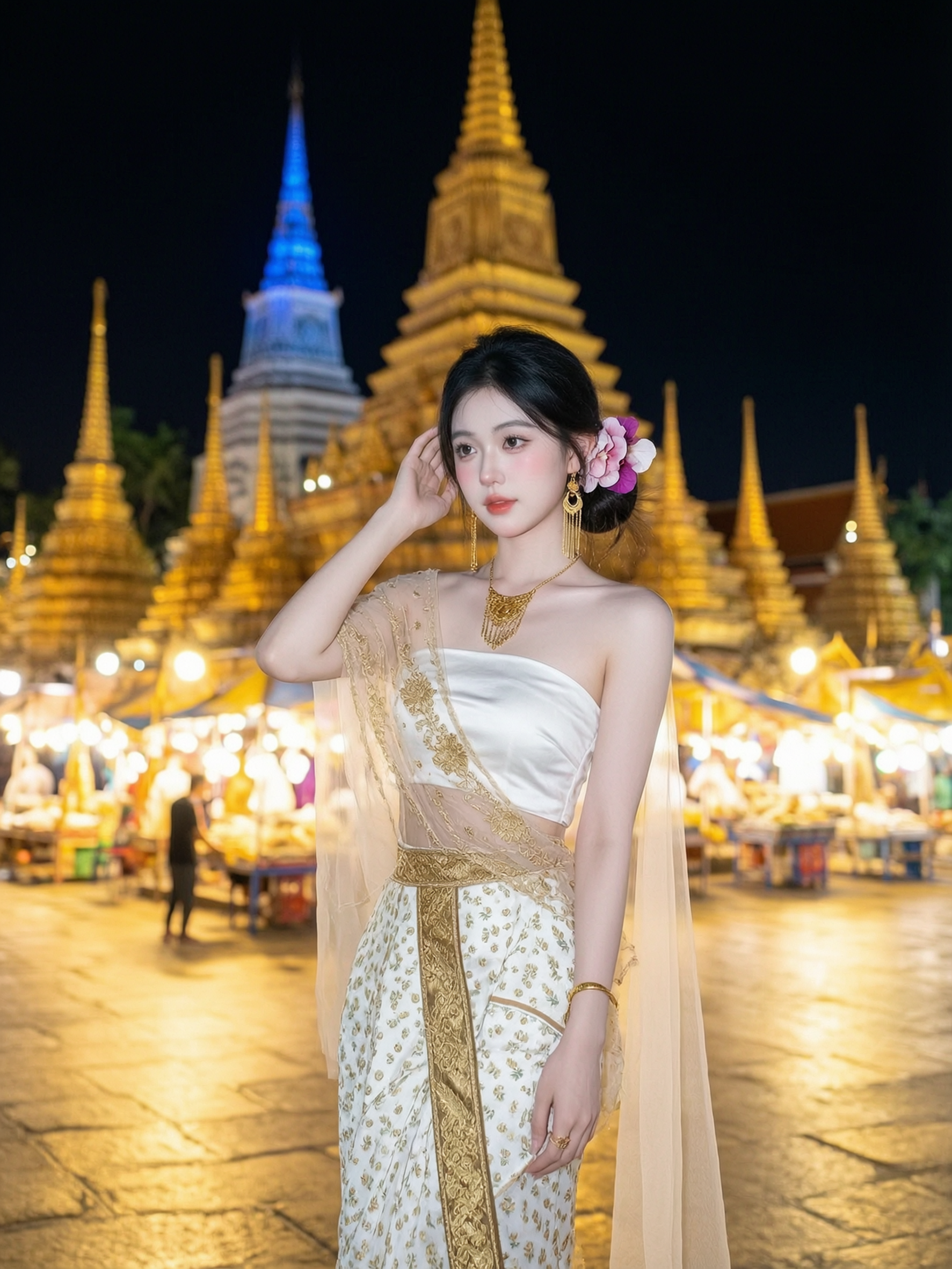 东南亚之夜 胶片写真｜上传照片做同款 - 作品图1