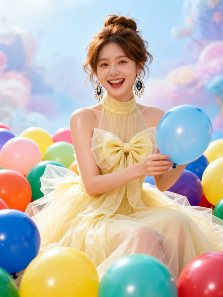 春日甜美女生写真|上传女生照片,一键同款 - 作品图1