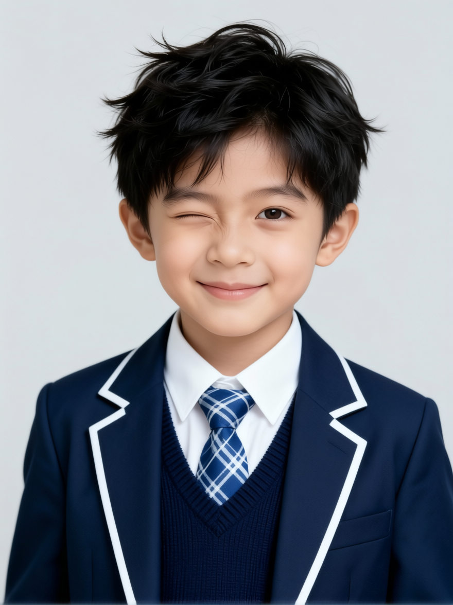 学院派儿童写真照 - 作品图2