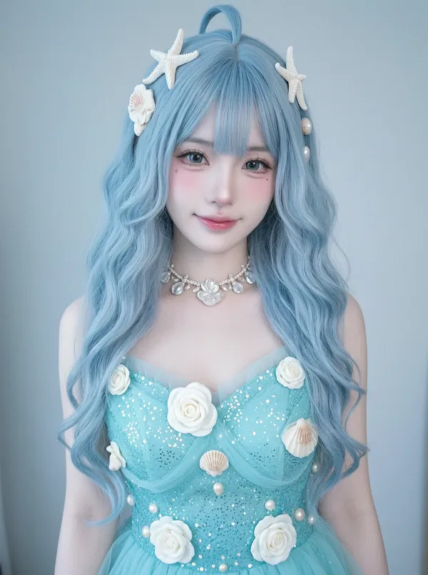 Cosplay 绝美少女~导入照片做同款 - 主图(AI艺术作品)