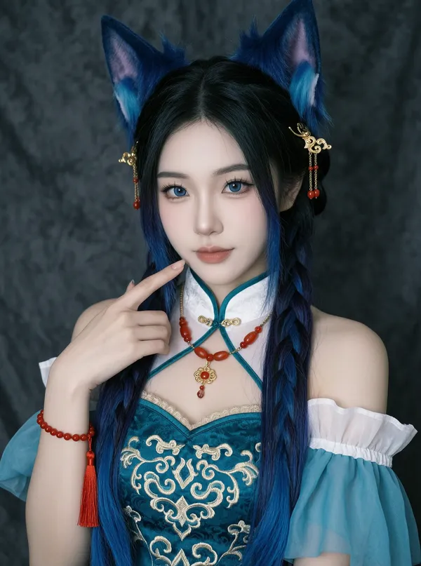 公孙离离恨烟同人cos（导入照片做同款） - 主图（AI艺术作品）