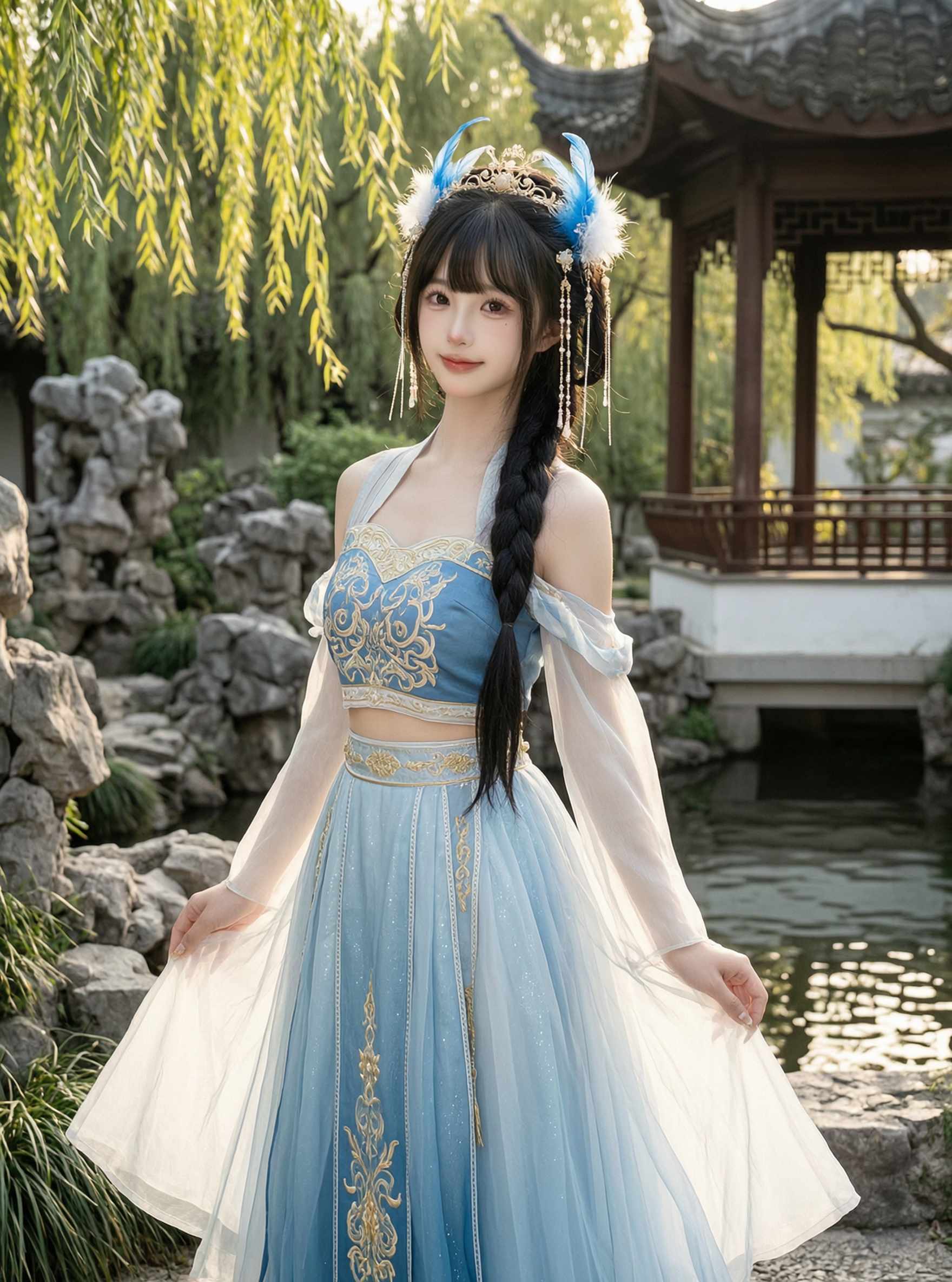 古风仙气少女「导入照片做同款」 - 作品图2