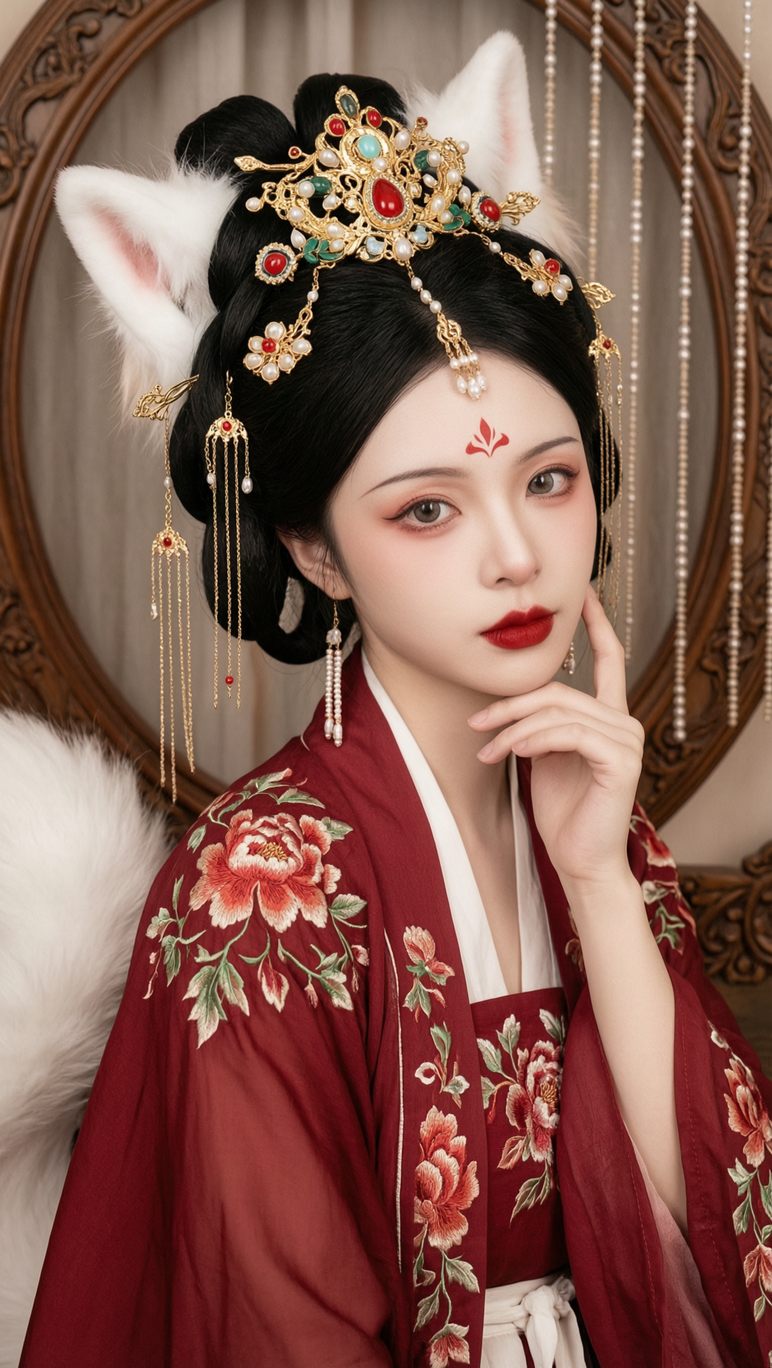 古风狐妖小红娘写真「导入照片做同款」 - 作品图2