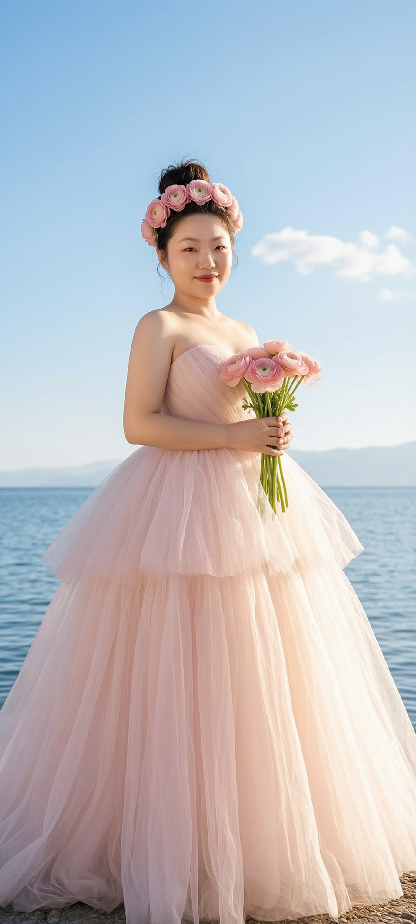 「春日在逃公主」轻婚纱写真|上传女生照片做同款 - 作品图1