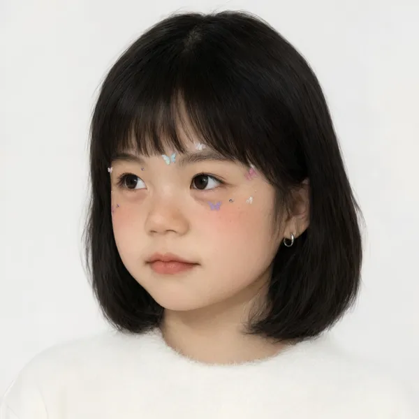 ai生成童年照片 - 主图（AI艺术作品）