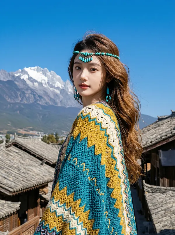 云南旅行大片|导入照片拍同款 - 主图(AI艺术作品)
