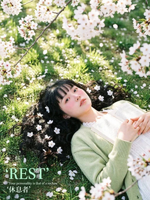 春日氛围感写真｜上传一张照片做同款 - C作品