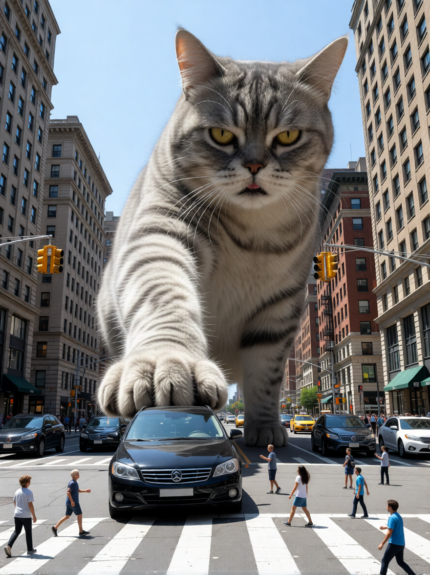巨宠入侵🐱 - 作品图1