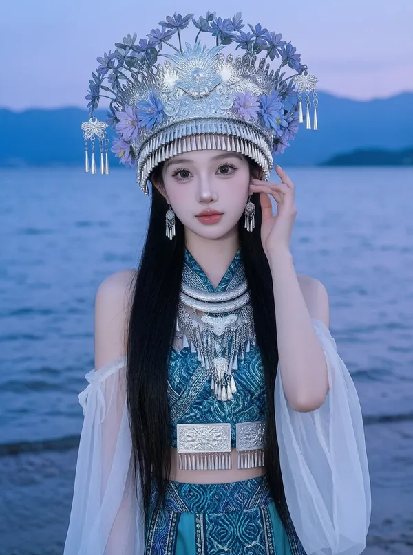 苗疆少女写真｜上传照片做同款 - C作品