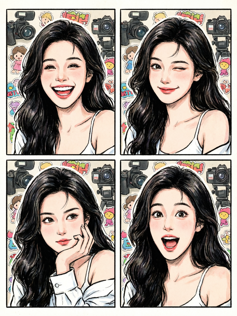 🔥漫画大头贴 - 作品图2