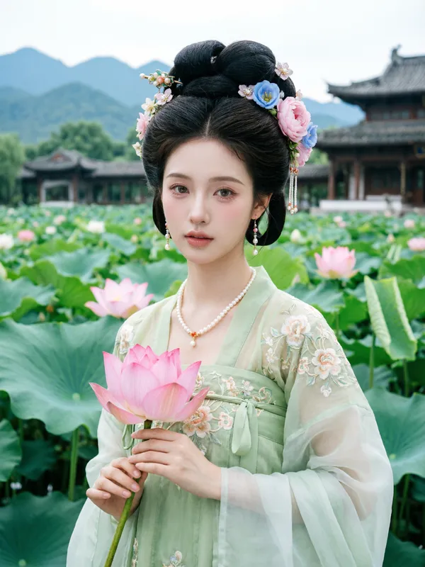 🔥误入藕花深处夏日写真 - C作品