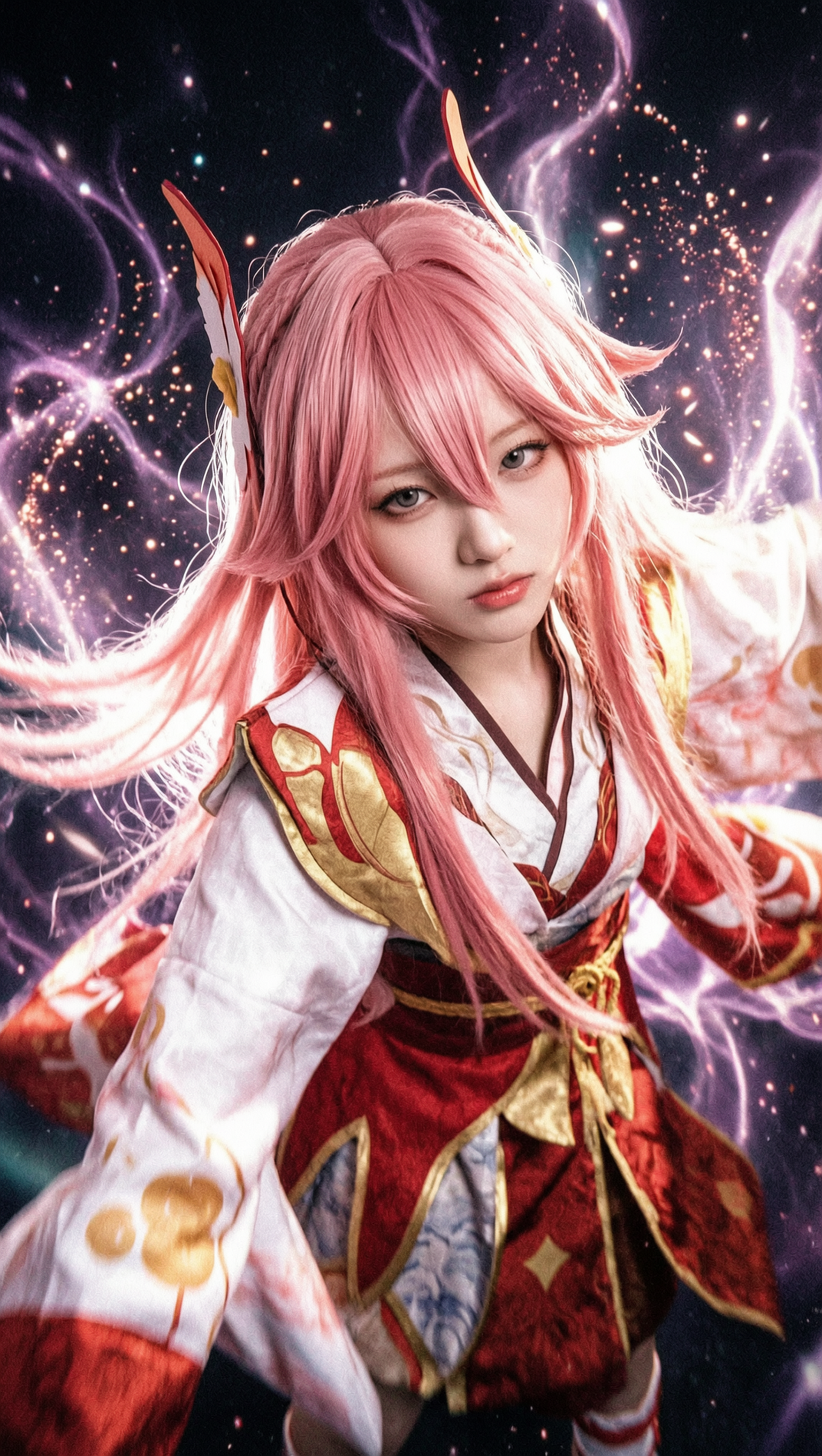 八重神子少女写真|一键同款 - 作品图1