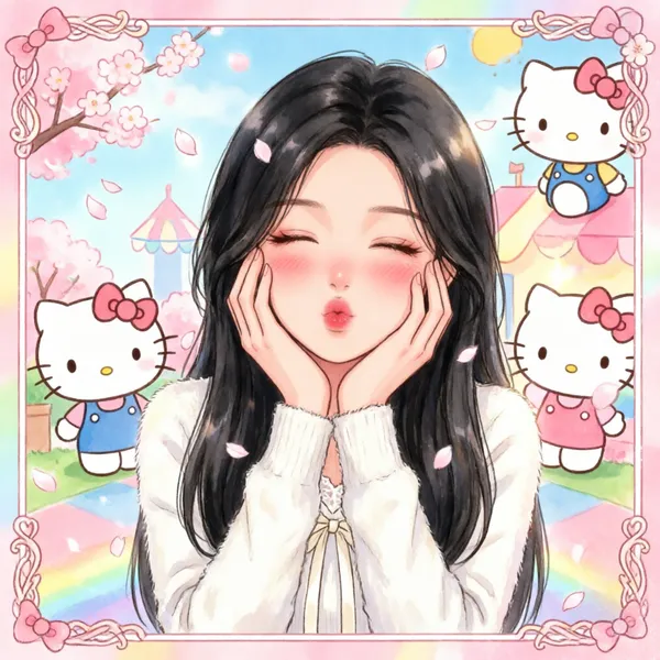 动漫写真|一键同款 - 主图(AI艺术作品)