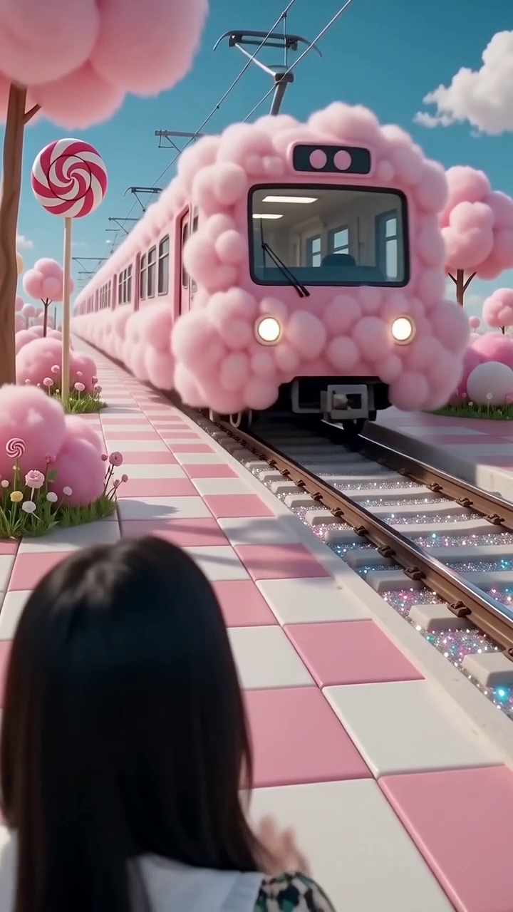 棉花糖列车‖快来一起翻拍吧 - 作品图1