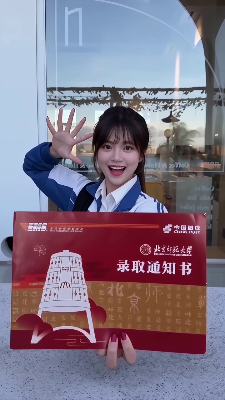 🔥录取通知书到啦|传图拍同款 - 作品图1