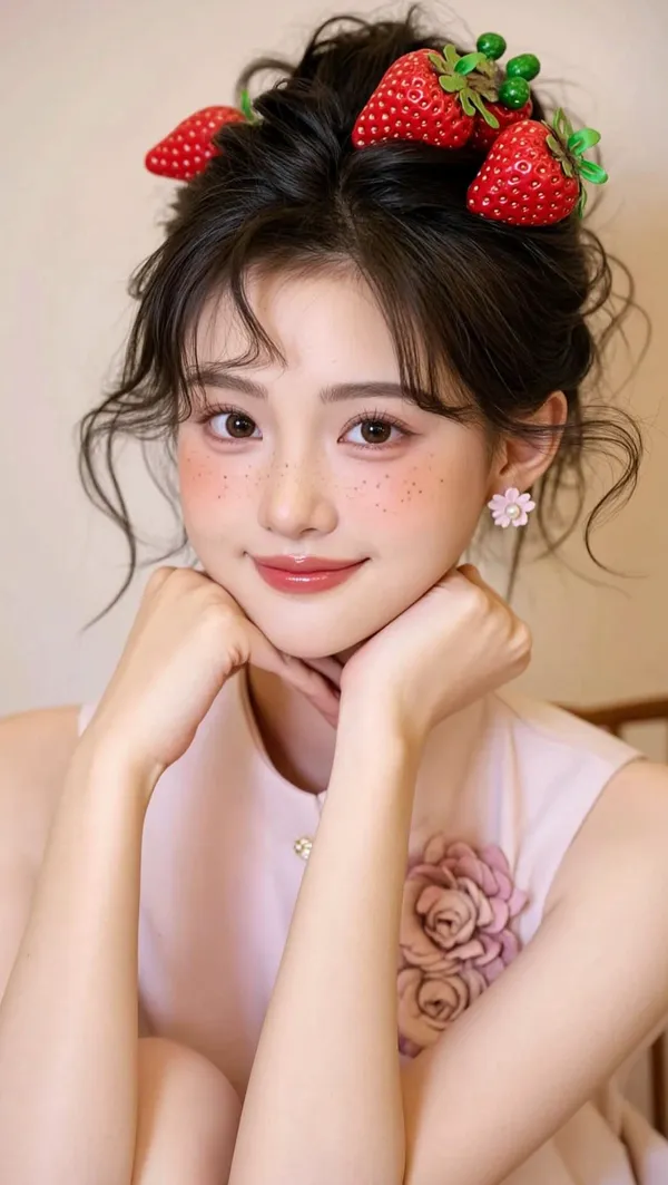 甜美夏日写真 | 上传照片生成专属写真 - 主图（AI艺术作品）
