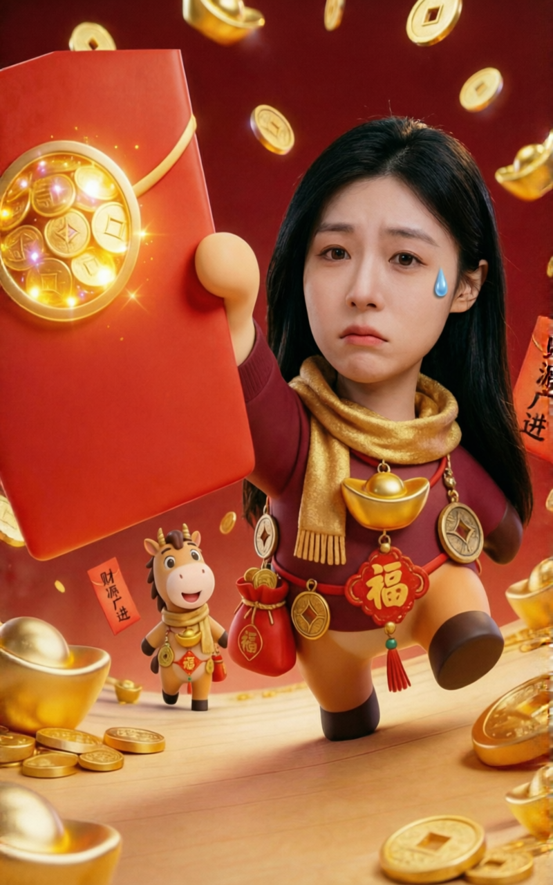 超可爱招财表情包快来整蛊ta吧 - 作品图3
