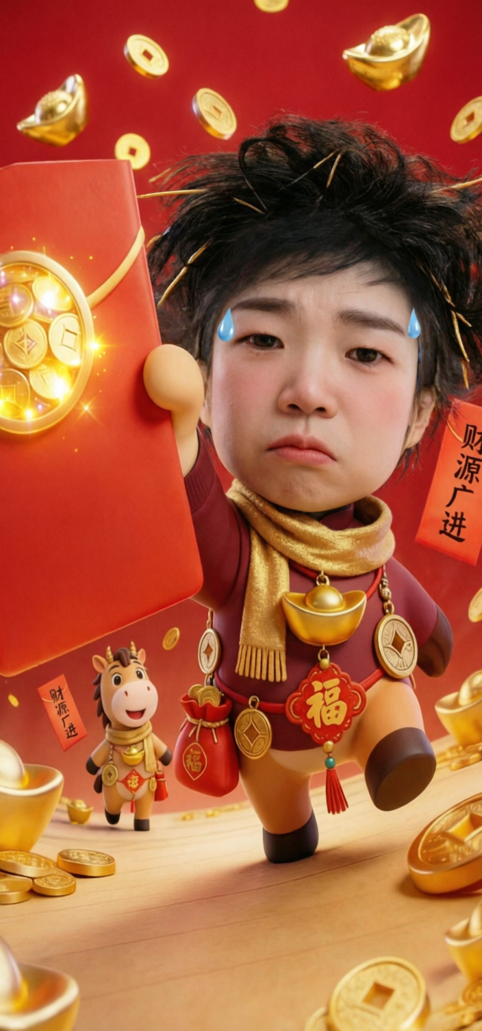 超可爱招财表情包快来整蛊ta吧 - 作品图4
