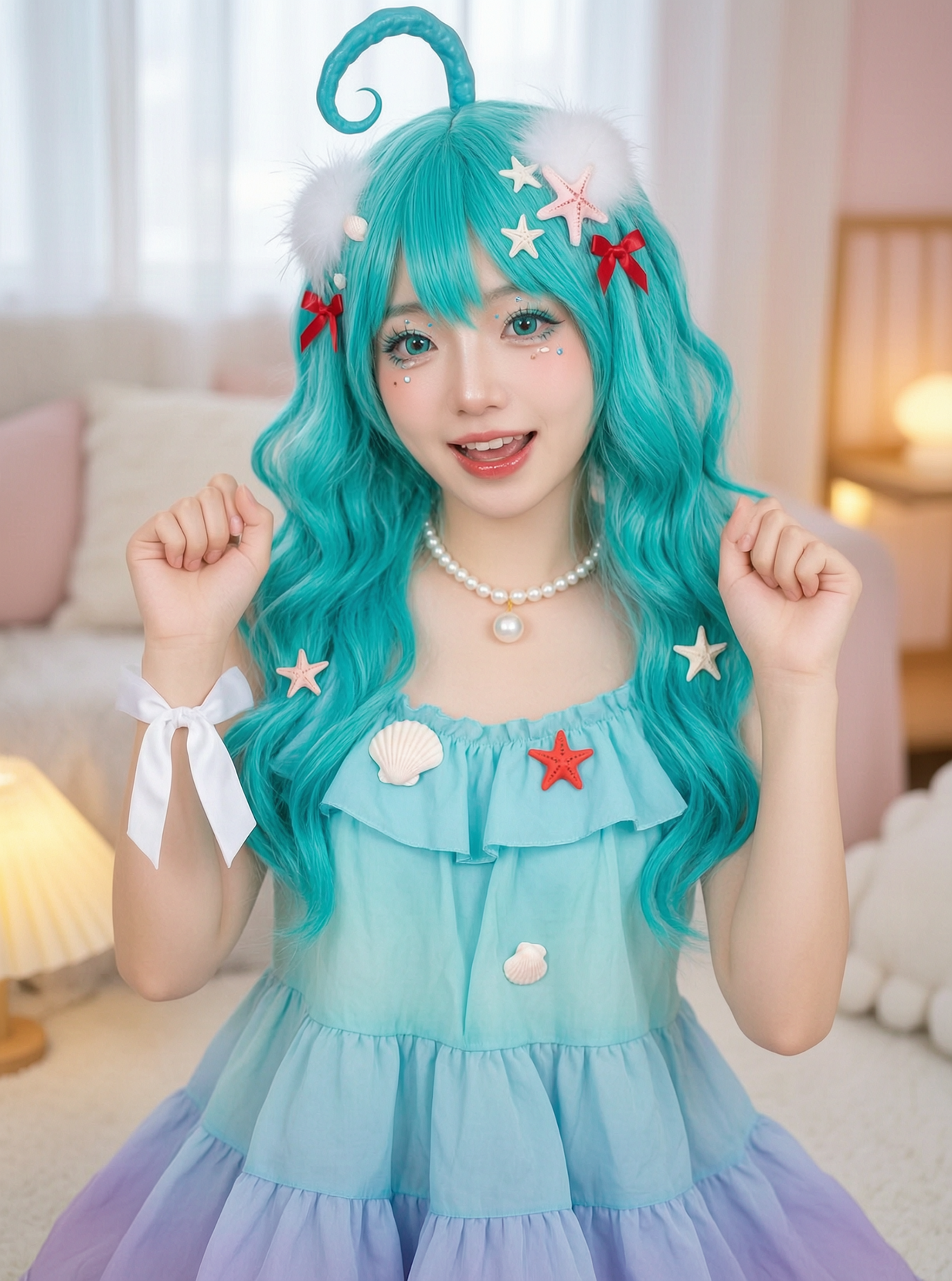 海风幻彩·人鱼精灵写真·一键拍同款 - 作品图2