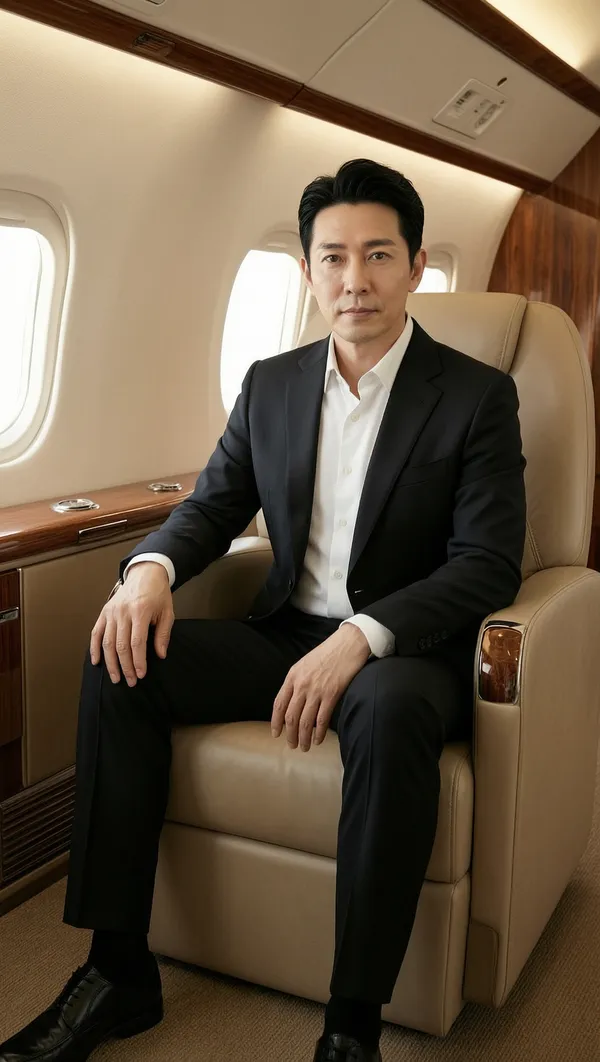 高端的商务男士写真 - 主图(AI艺术作品)