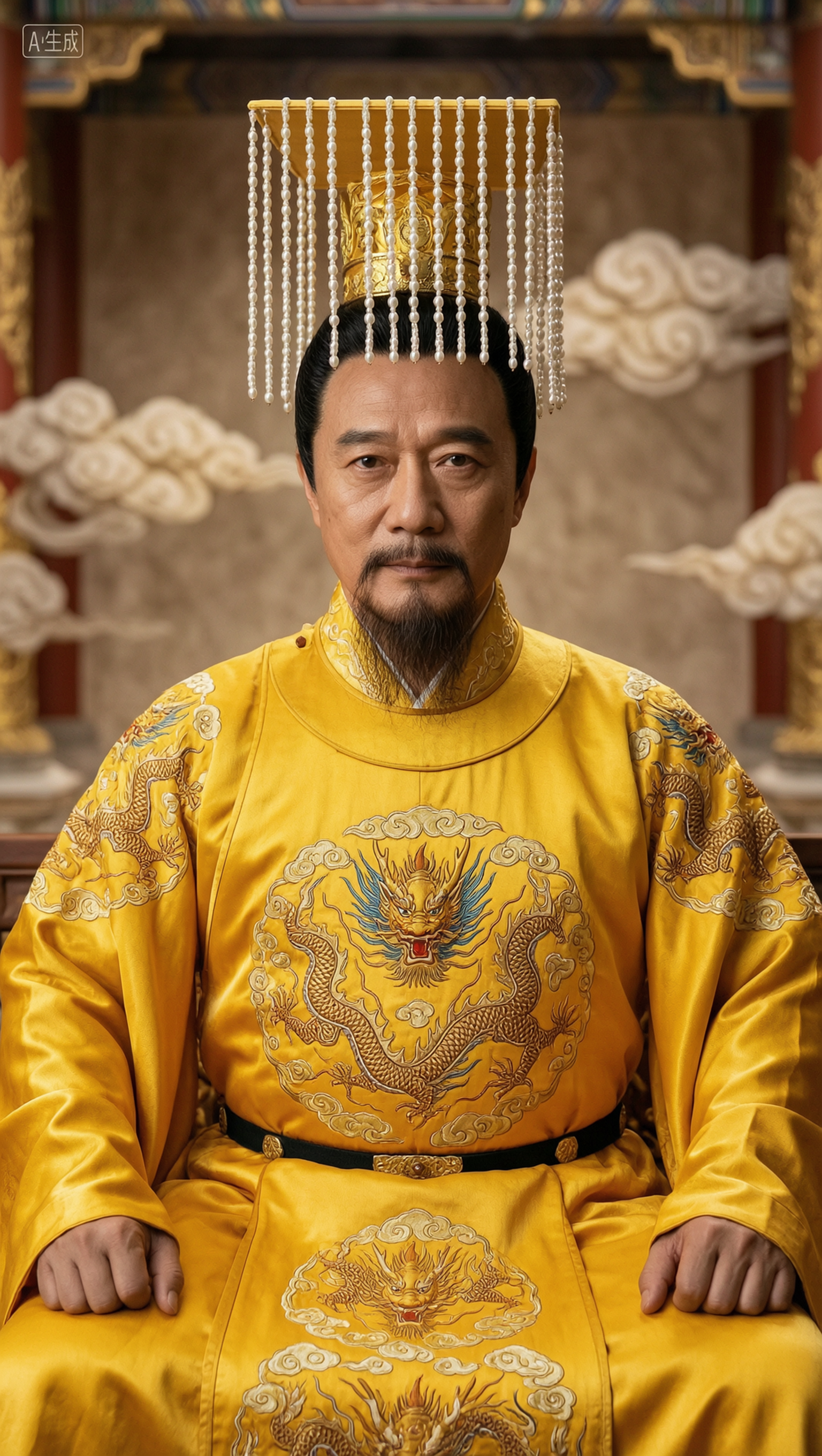 龙袍帝王威仪写真 - 作品图1