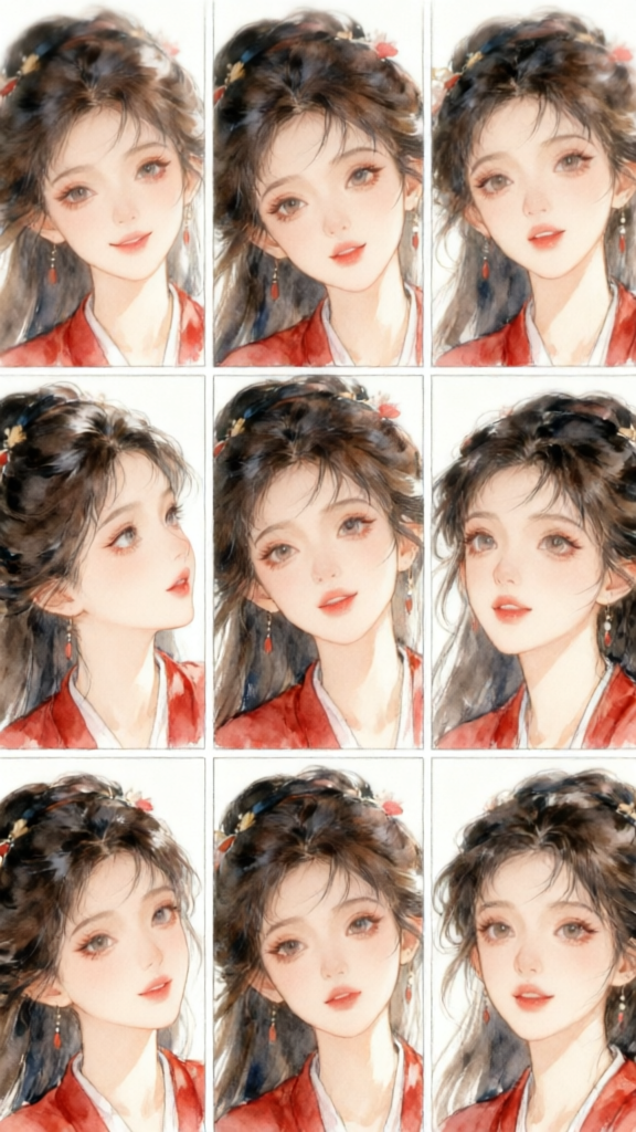 太强大了，一秒实现九宫格漫画头像 - 作品图1