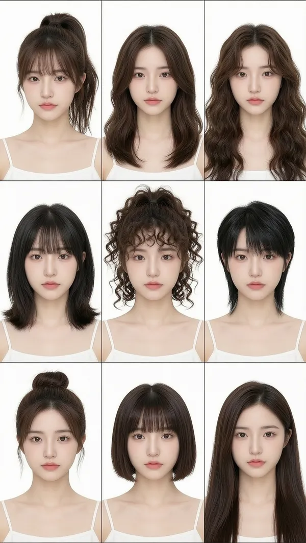 看看你适合哪种发型，一张图搞定 - C作品