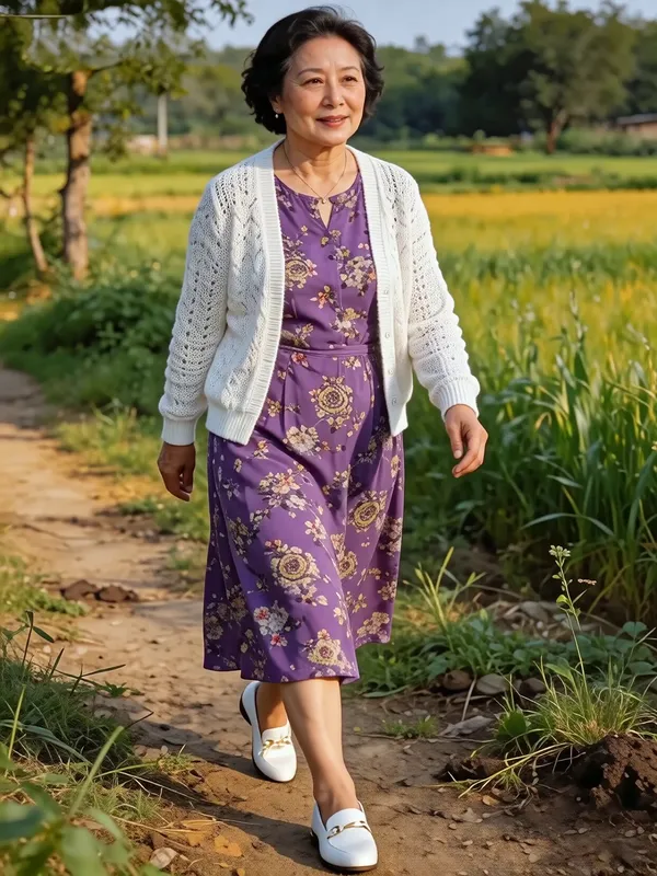 对口型唱歌《在希望的田野上》 - 主图(AI艺术作品)